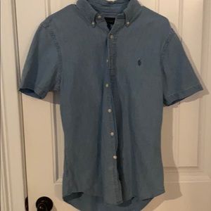Denim Polo top